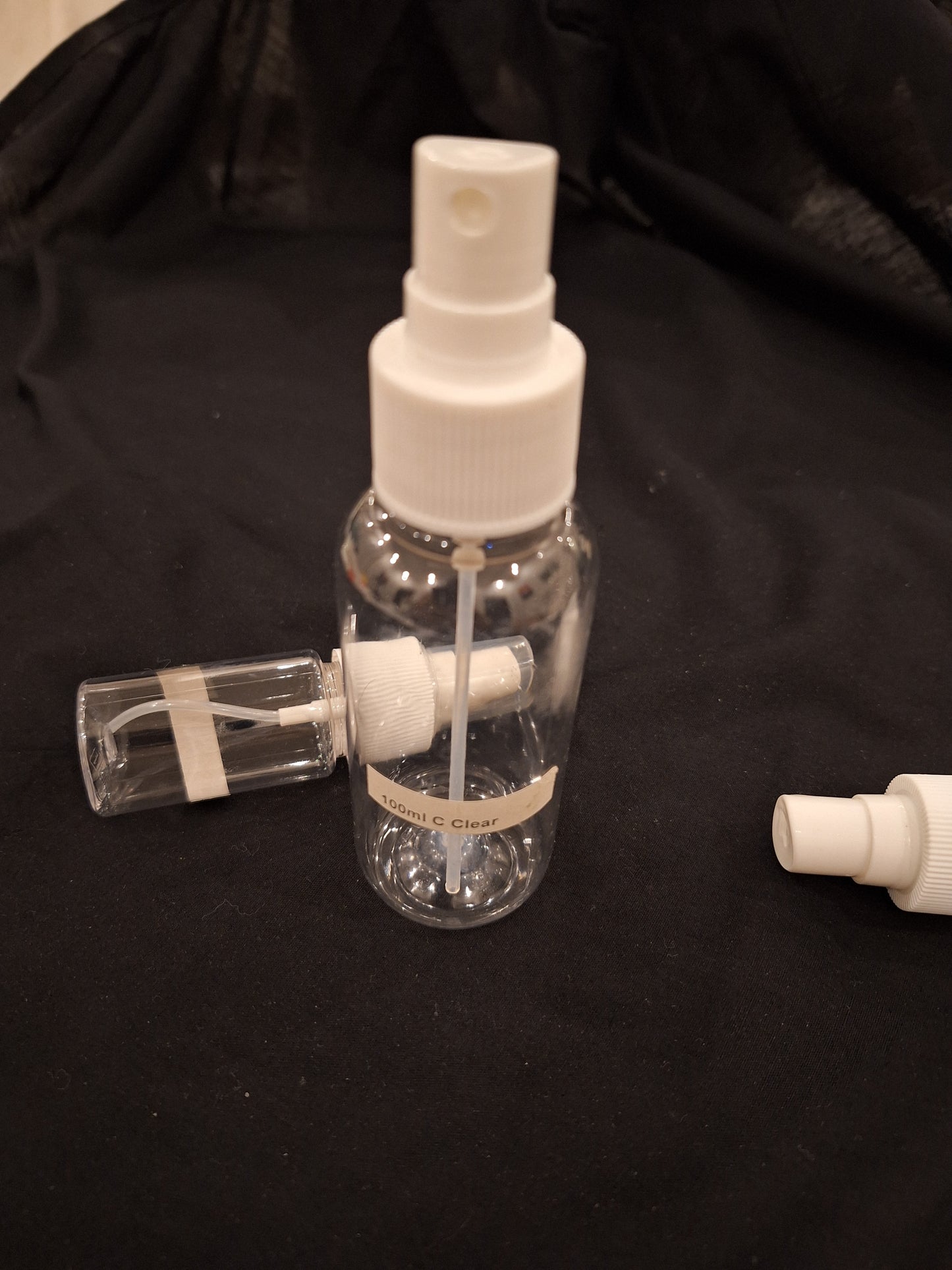 Transparent Oil Spray Bottle