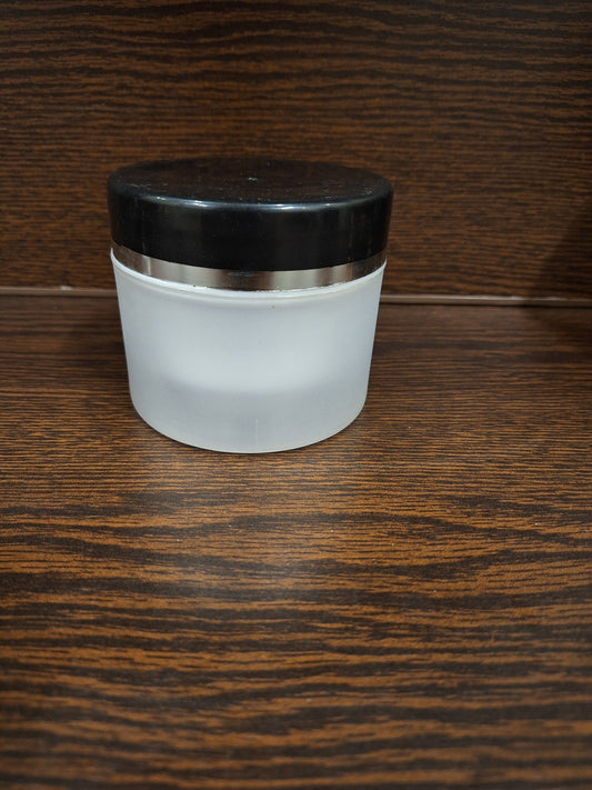 Frosted/black Jar - 300g