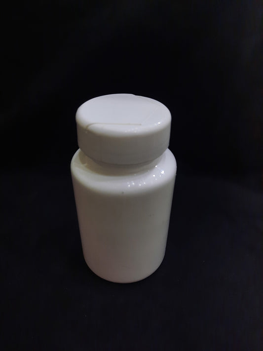 White/White Vitamin container