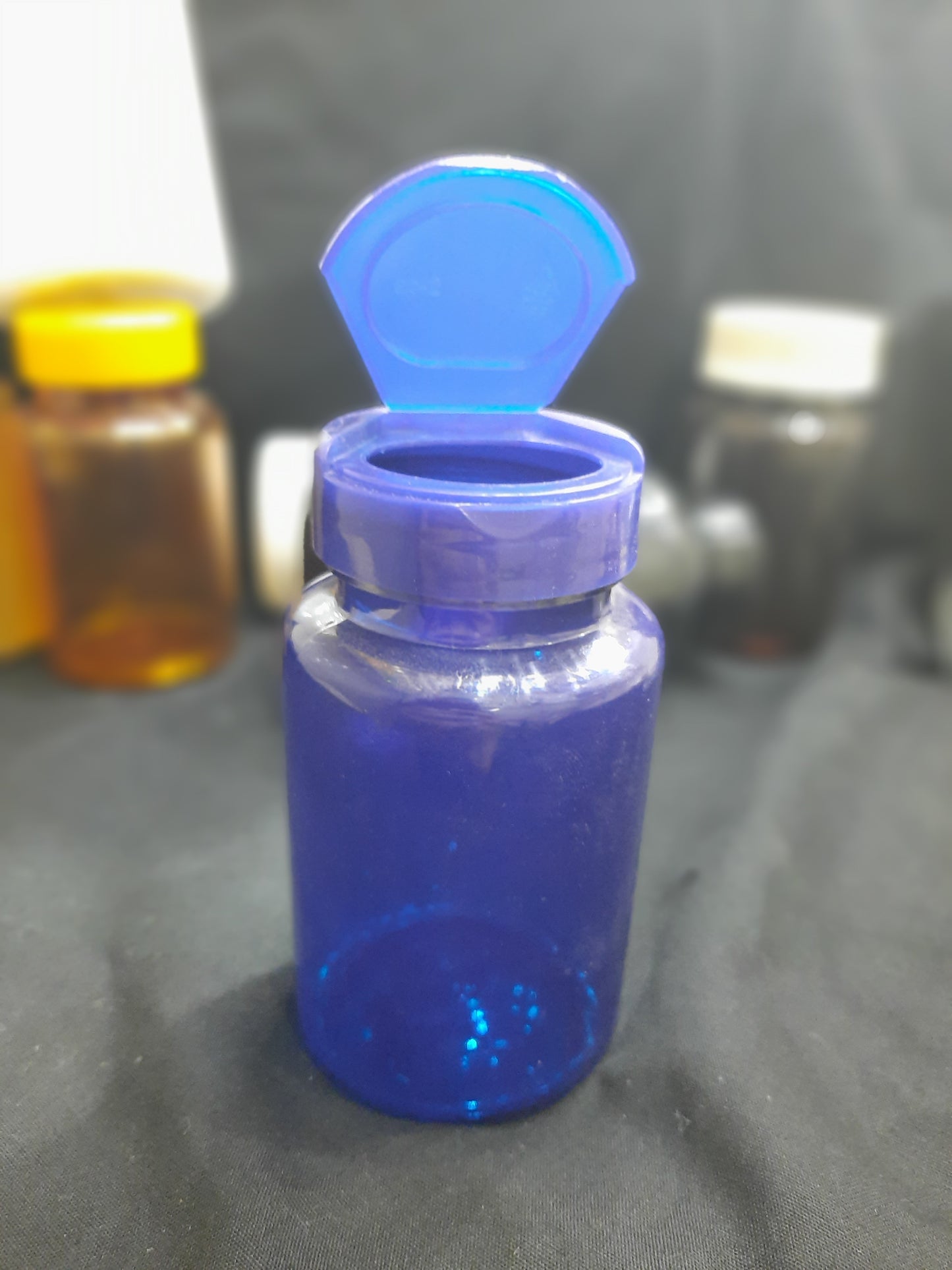 Blue/Blue Vitamins Container