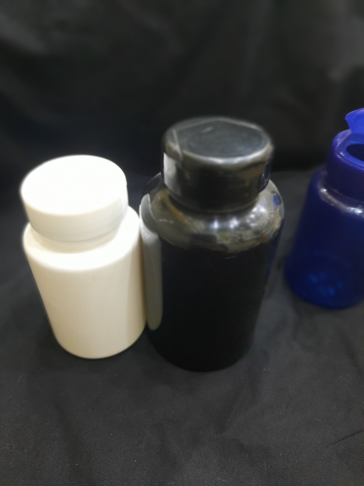 Black/Black Vitamin Container