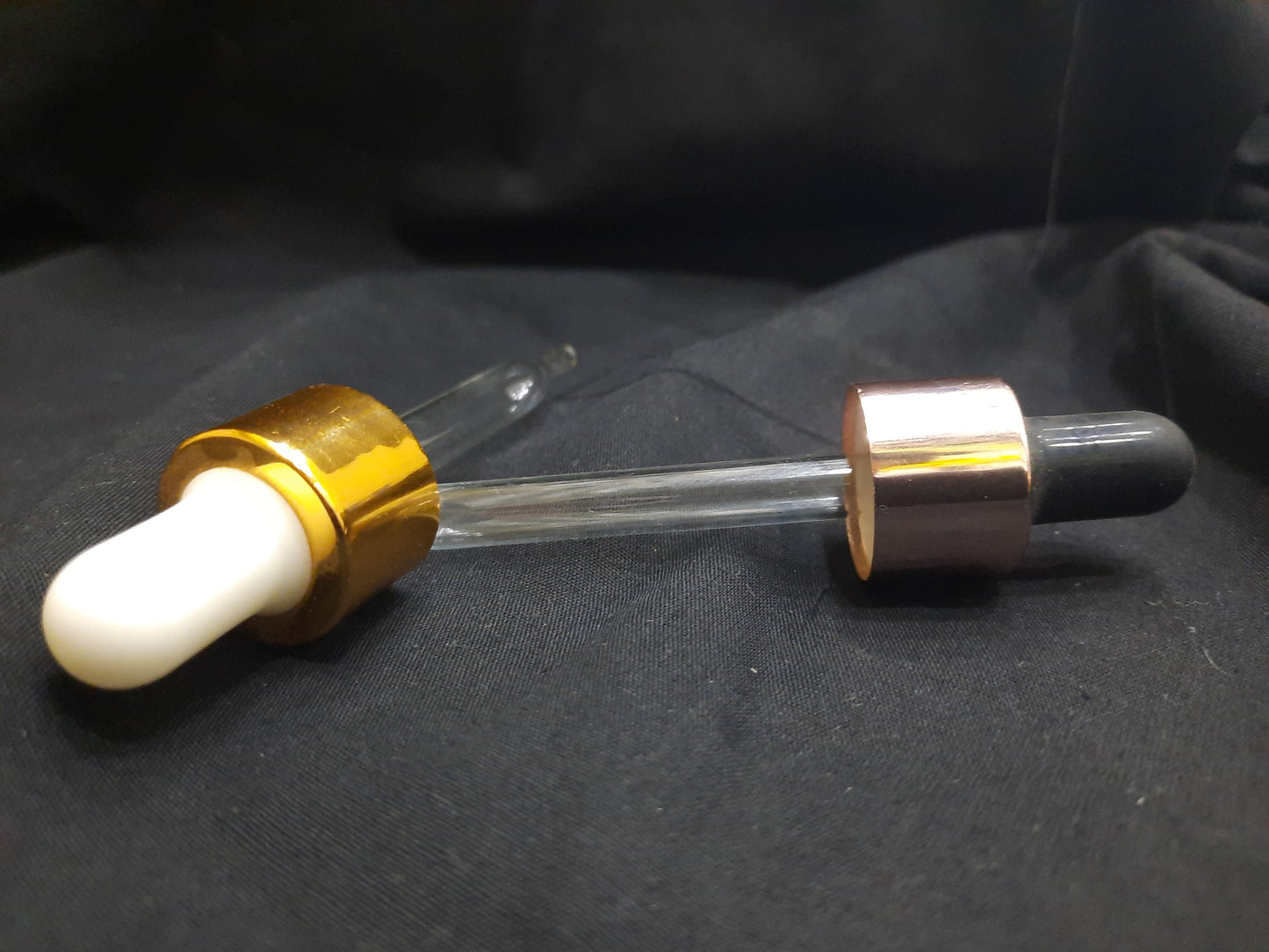 30ml Rose Gold/Frosted Glass Dropper