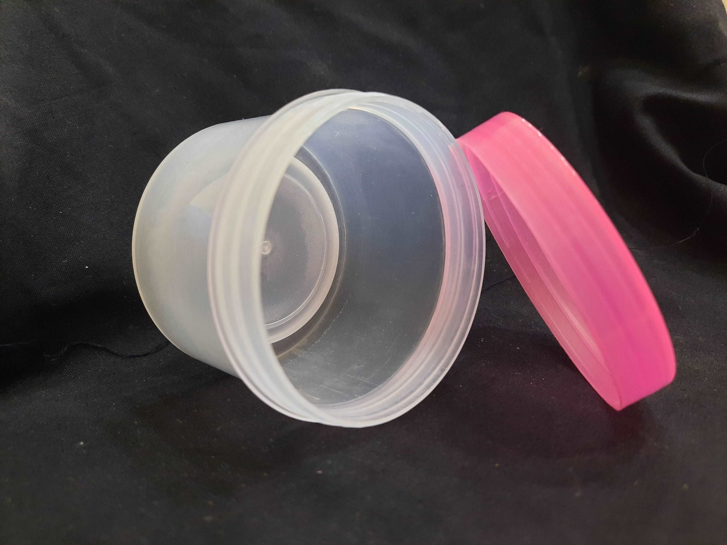 100g Transparent/Pink Jar