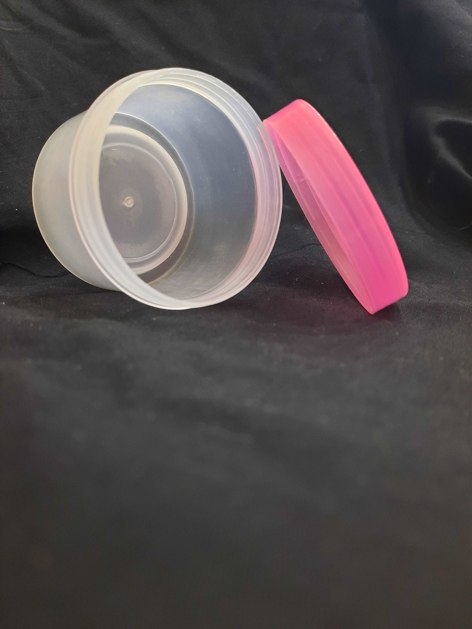 100g Transparent/Pink Jar