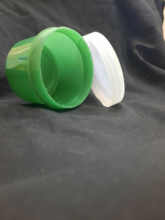 100g Green/Transparent Jar