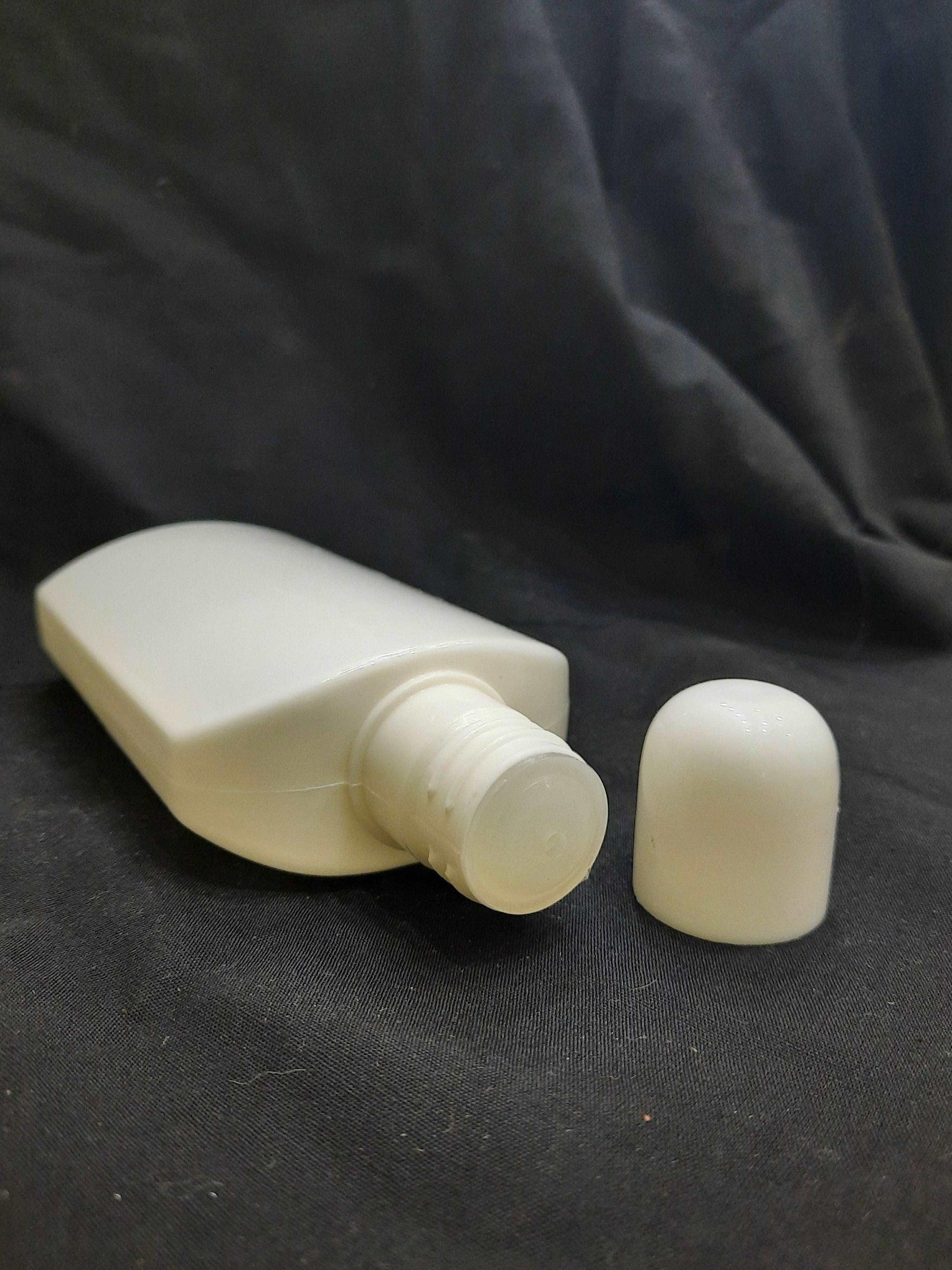 120ml White/White Oil Bottle