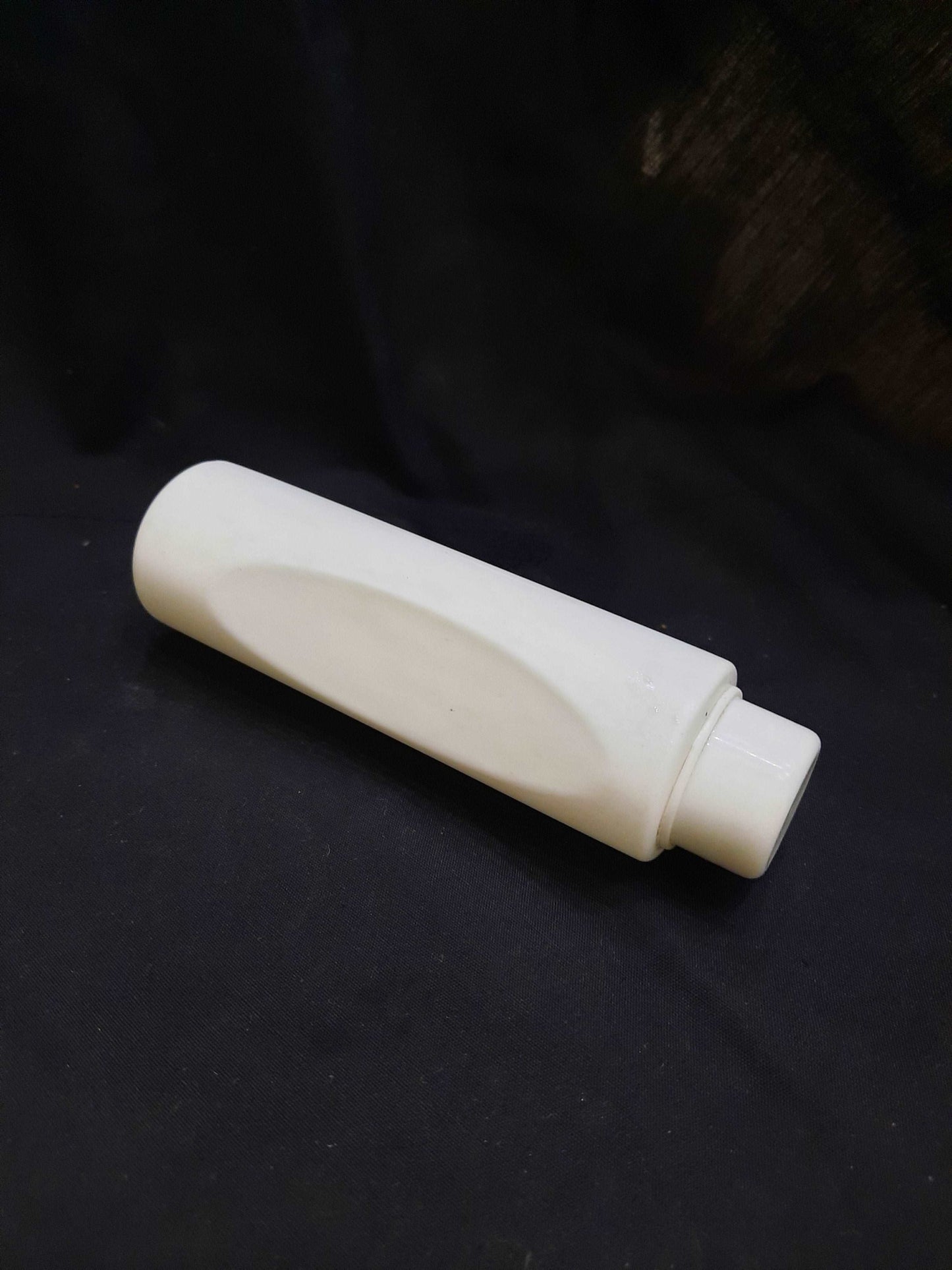 100ml White/White Curve bottle