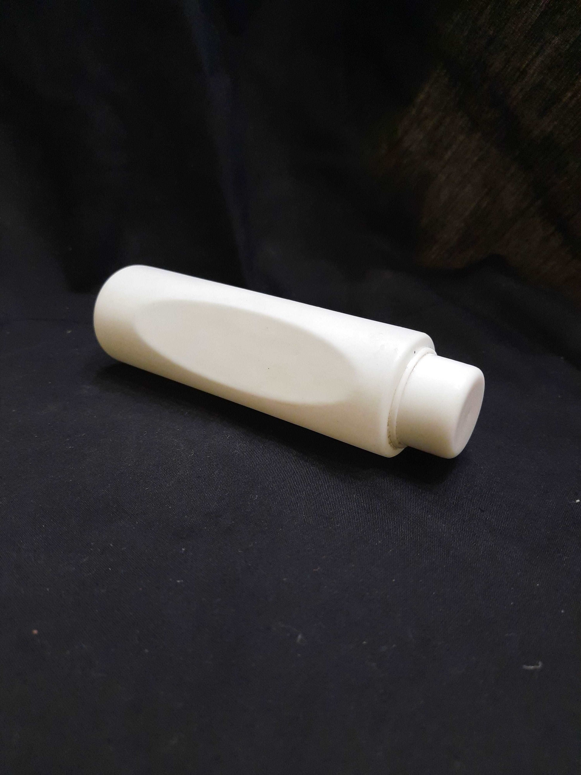 100ml White/White Curve bottle