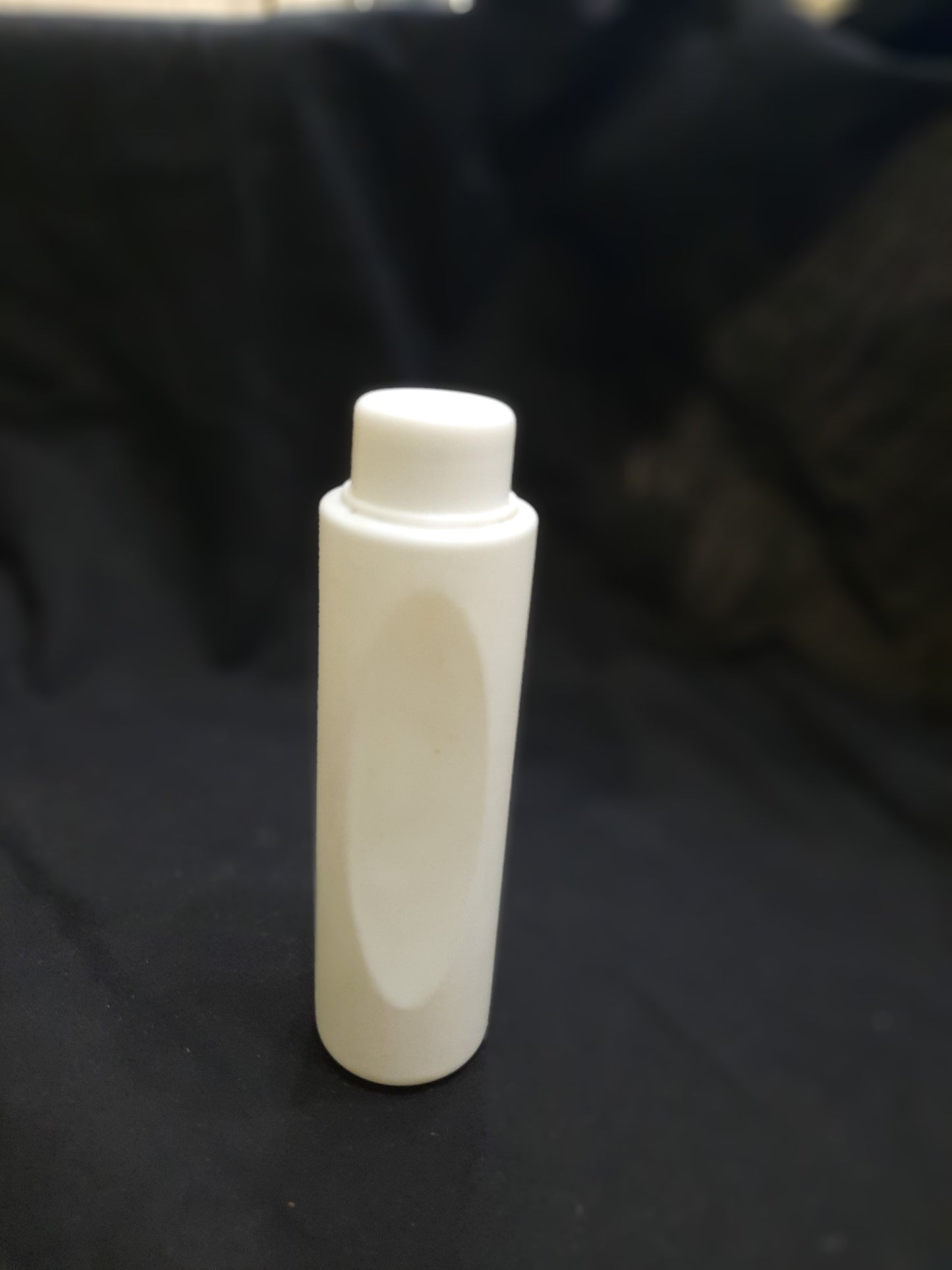 100ml White/White Curve bottle