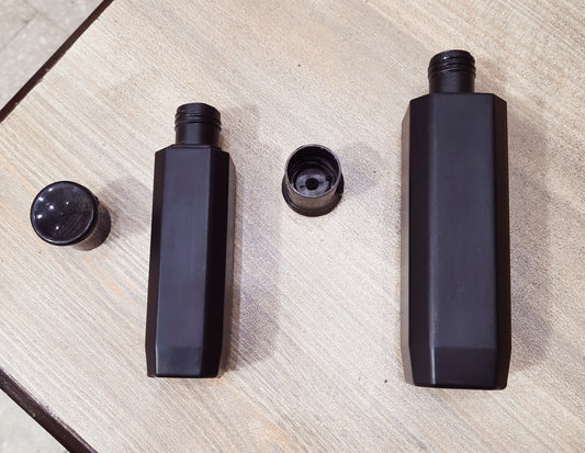 Black Black Shampoo Bottle