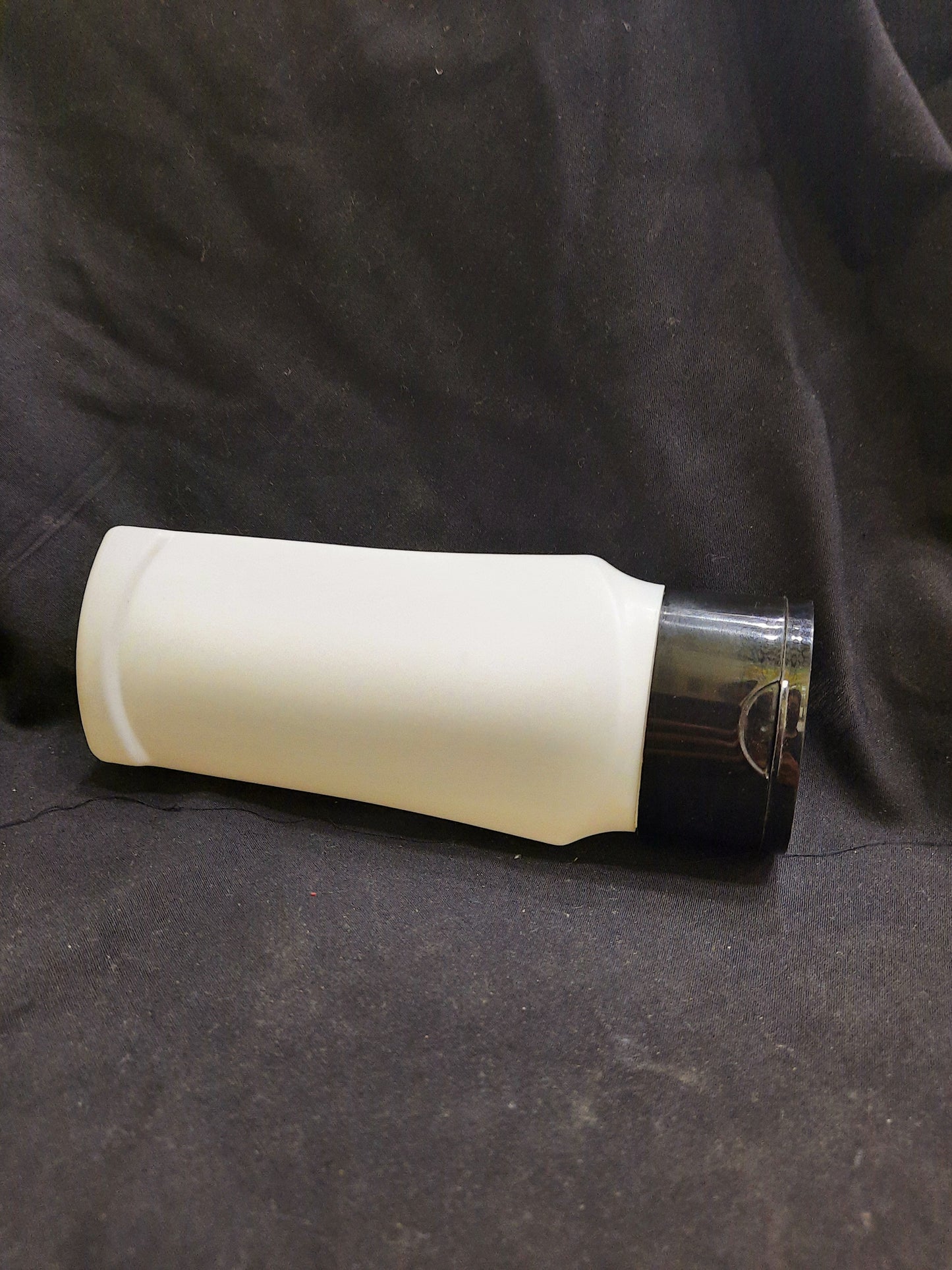 White Black Shampoo Bottle