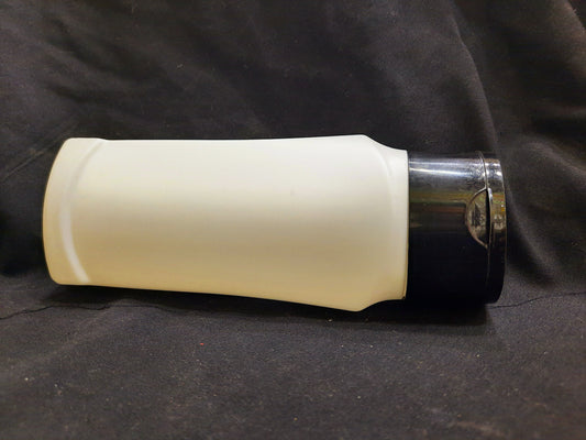 White Black Shampoo Bottle