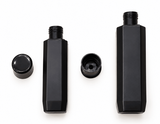 Black Black Shampoo Bottle