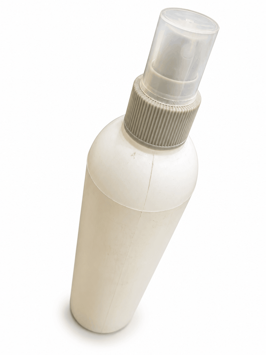 300ml PVC White cylinderical shape - Grey Spray cap