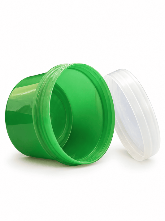 100g Green/Transparent Jar