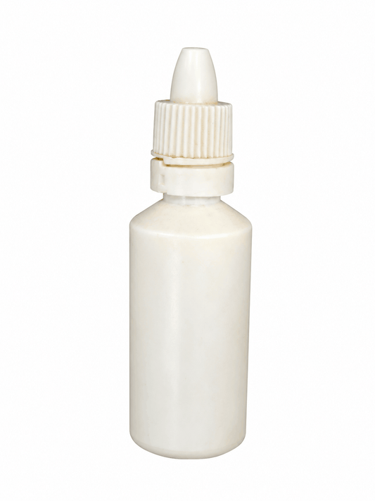 15ml White/White Plastic Eye Dropper