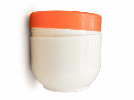 200g Orange/White Jar
