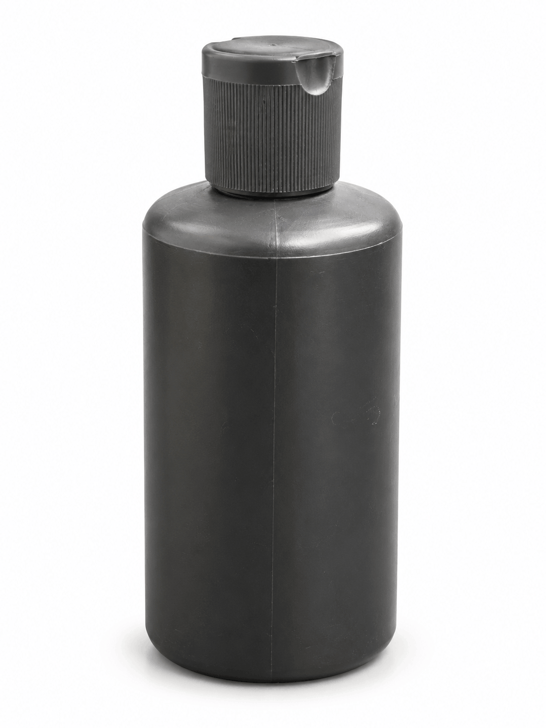 Round Black Oil/Shampoo bottle