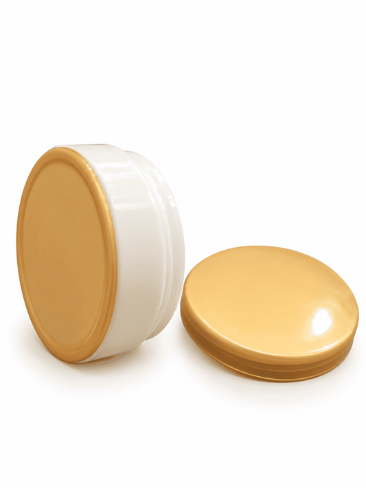 25 Gold/White Jar