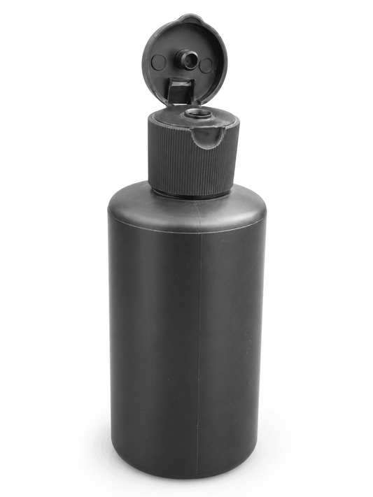 200ml Oil/Shampoo bottle - Black