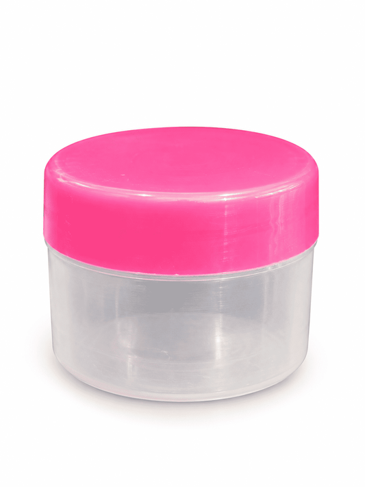 100g Transparent/Pink Jar