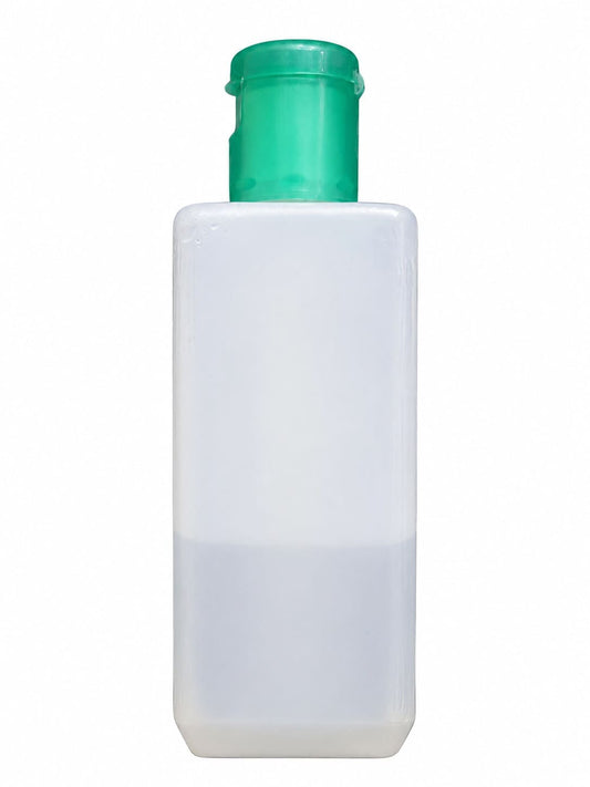 100ml Green/Frosted Transparent Oil / Lotion Bottle