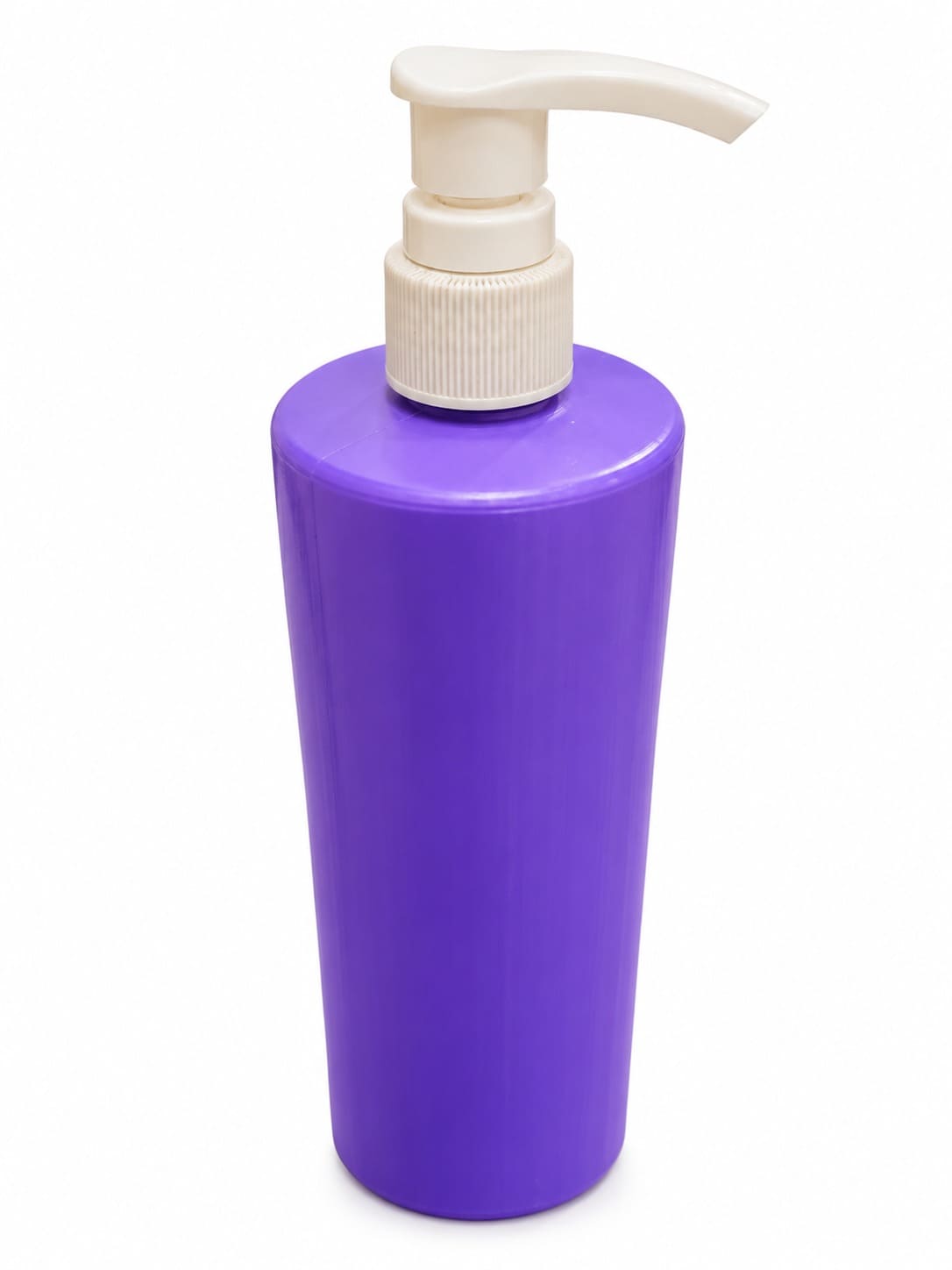 500ml Purple/White Oil Bottle - with Pump
