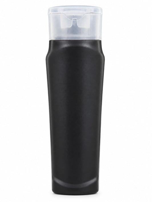 Black Transparent Shampoo Bottle