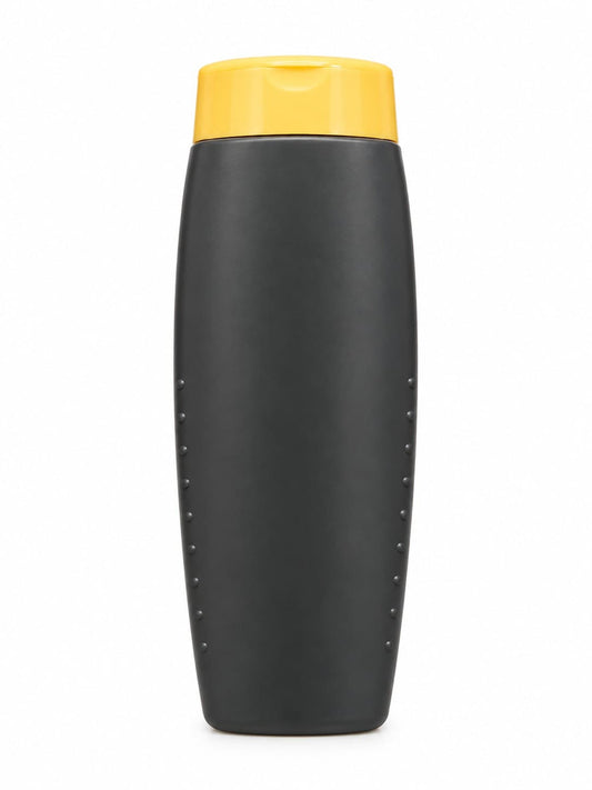 Black Gold Shampoo Bottle