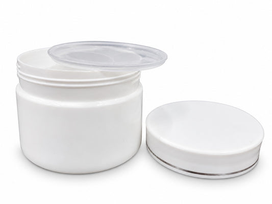 White Cream/Scrub Jar - 250g
