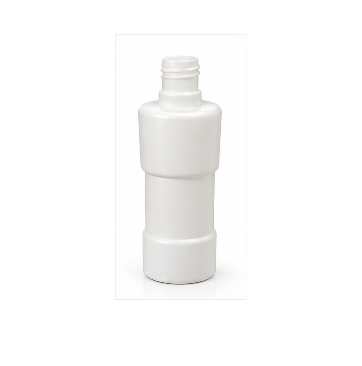 White Shampoo Bottle