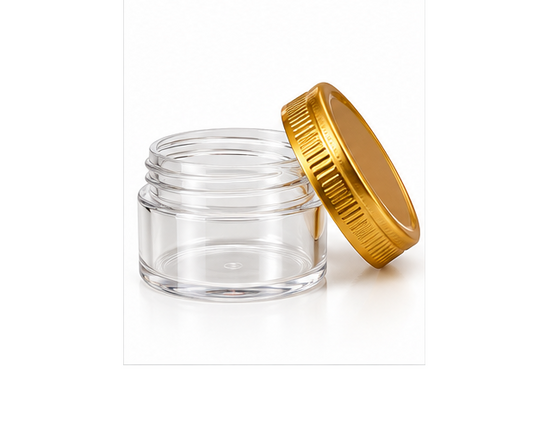Pet/Aluminum Transparent Jar