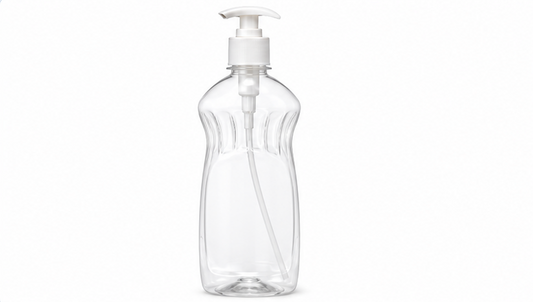 500ml Handwash & Dishwash Plastic Bottle with White Pump