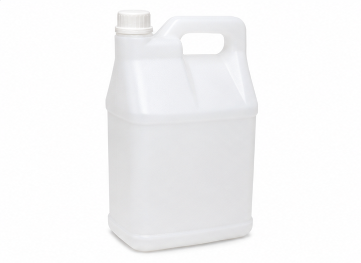 5 Litre White Plastic Jerrycan – Household & Commercial Liquid Packaging