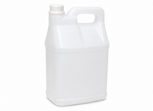 5 Litre White Plastic Jerrycan – Household & Commercial Liquid Packaging